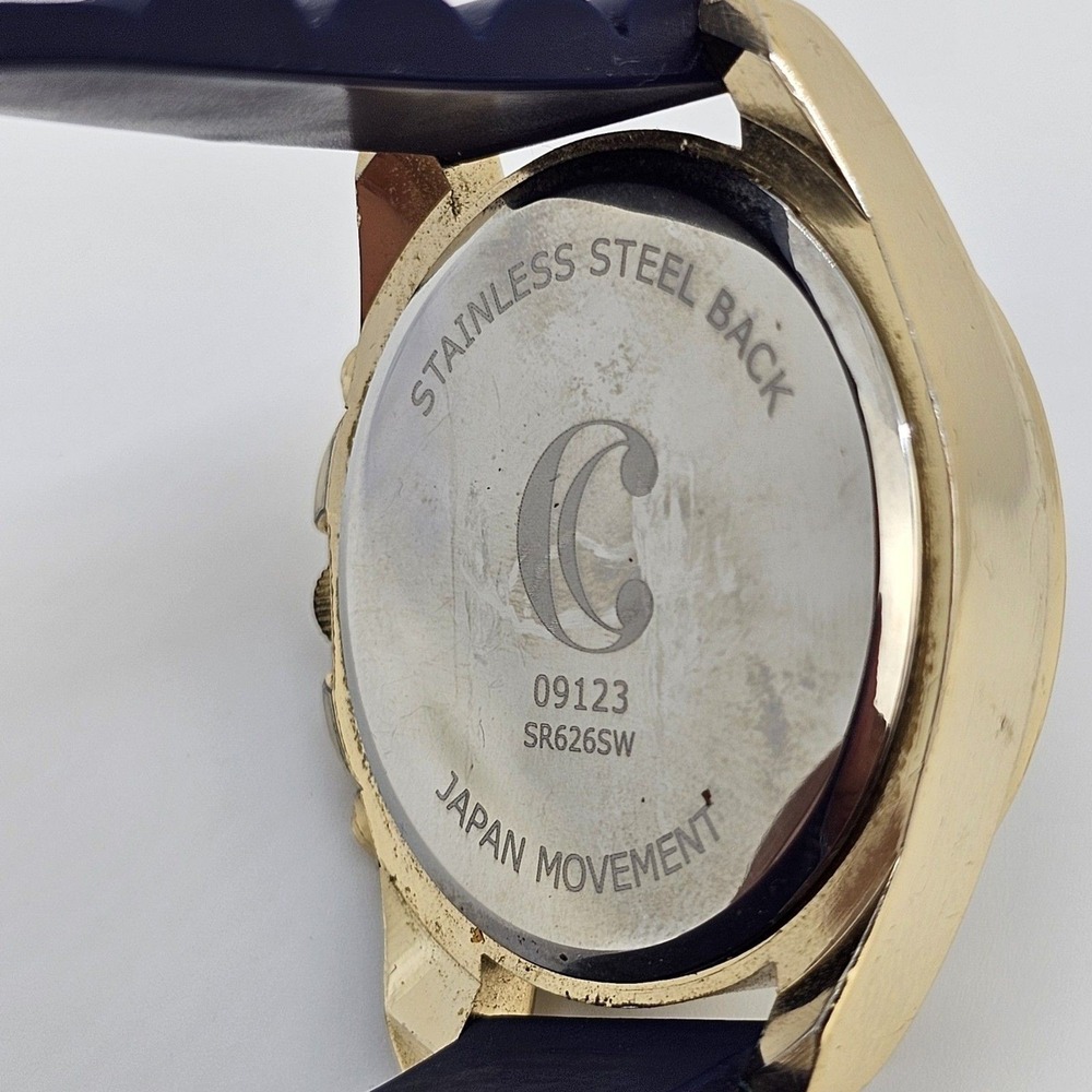 Charming Charlie Women's Watch 46MM Blue Dial Blue Plastic Bands New‎ Battery - Picture 6 of 12